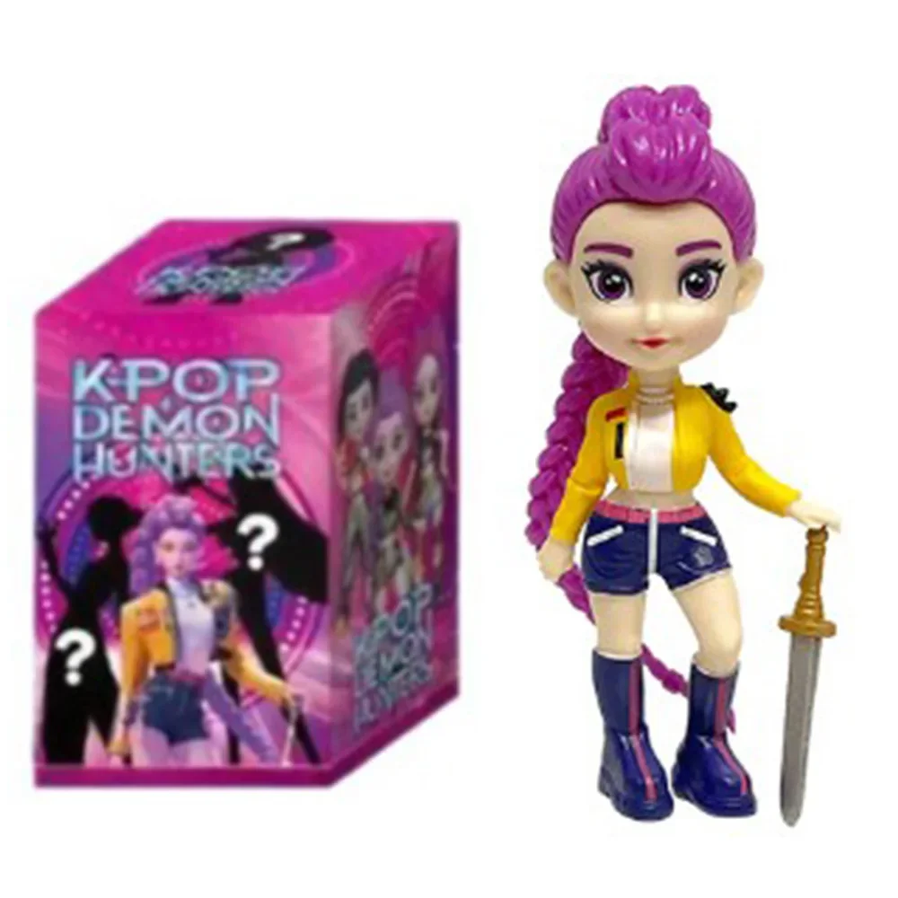 ГОРЯЧАЯ слепая коробка Monster Hunt K-Pop Monster Hunt Модель ручной работы Модная кукла Настольное украшение Орнамент Фестиваль Охотники на демонов Подарок