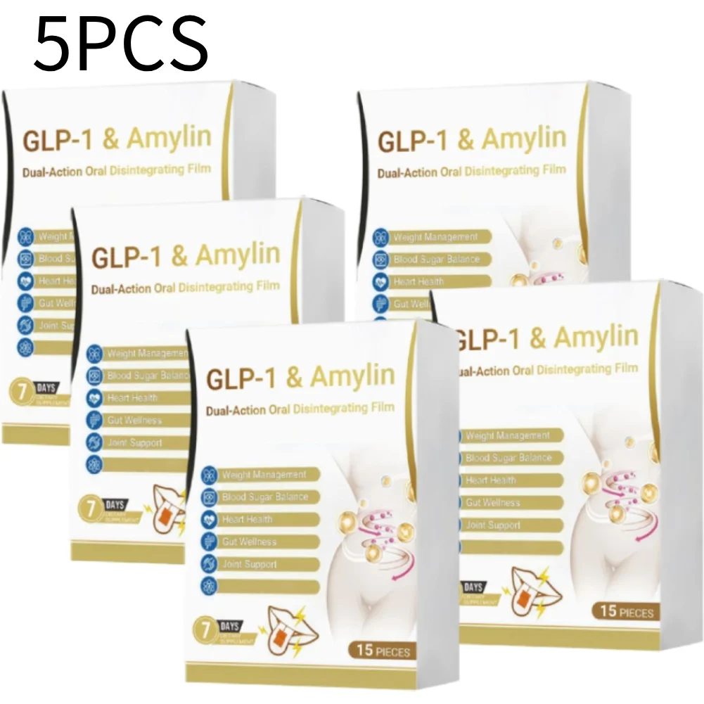 1/3/5/10PCS Metabolism Support Lozenges with GLP-1 Pathway Botanicals for Healthy Figure Shaping No Water Needed Portable Care
