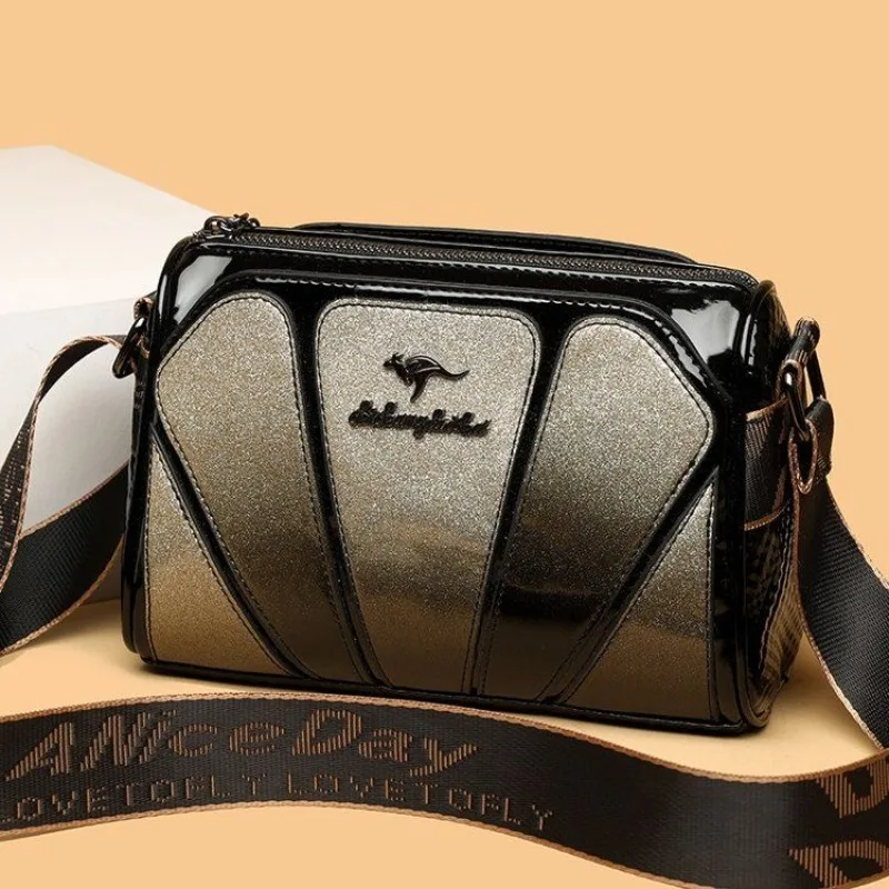 

Сумка через плечо, женская модная универсальная сумка большой вместимости для мам среднего возраста, универсальная сумка на плечо, простая индивидуальная сумка для отдыха