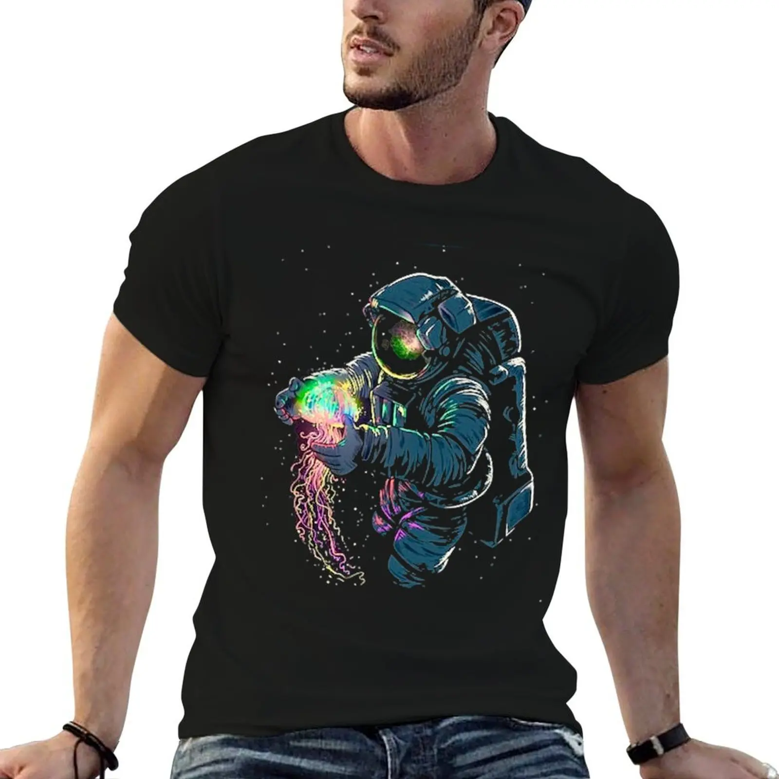

Spaceman T-Shirt man t shirt heavy cotton man t shirt summer T-Shirt