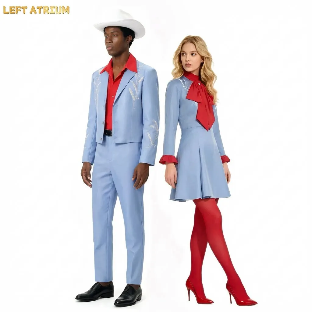 

Anime Lady Bruno Mars Cosplay Costume Gaga Fancy Dress Halloween Die with A Smile for Man Woman Performance Role Playing Set