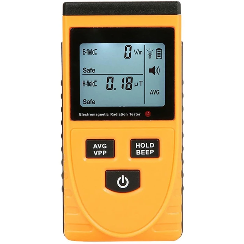 Geiger Counter,Nuclear Radiation Meter, Portable Dosimeter Counter With LCD Display, Radioactive Detector GM3120