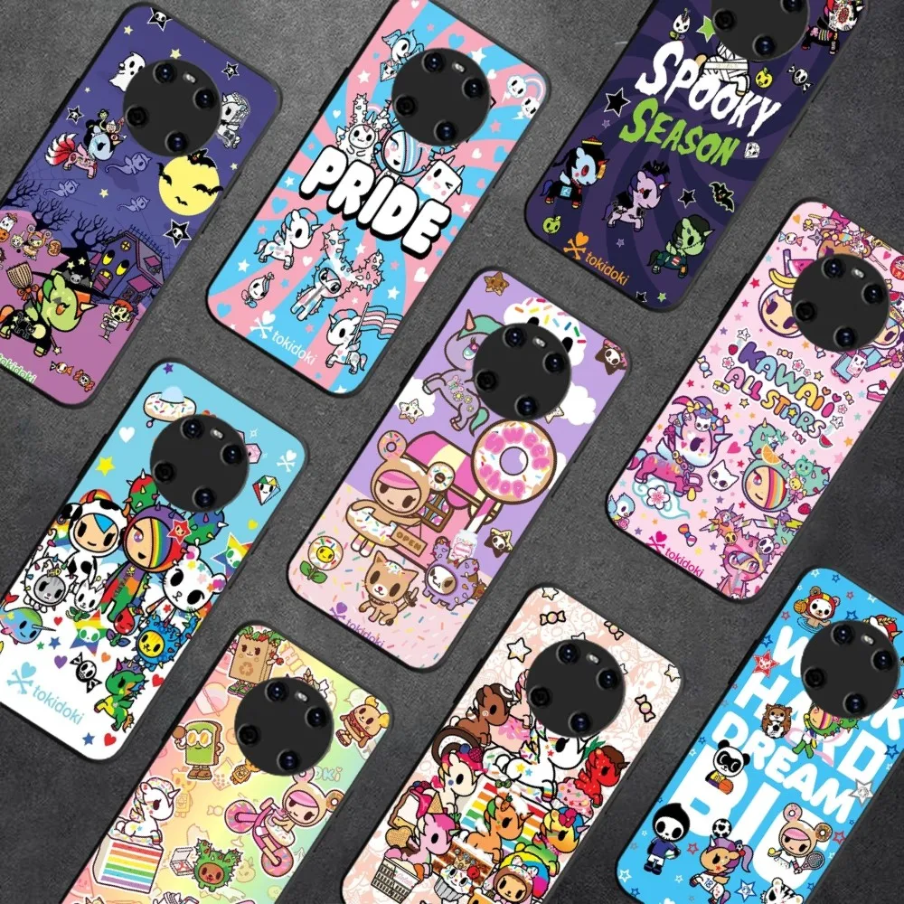 Japan T-Tokidokis Phone Case For Huawei Y9 6 7 5 Prime Enjoy 7s 7 8 Plus 7a 9e 9plus 8E Lite Psmart Shell