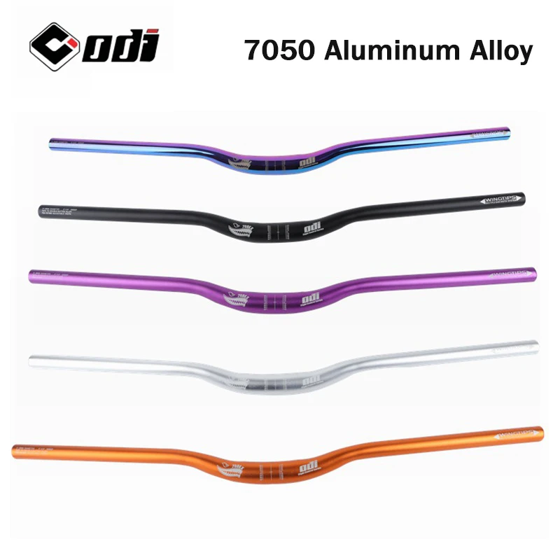 ODI Mountain Bike Handlebar 31.8*760mm Ultralight Swallow Handle 25MM Lift Rise Handlebar AM XC DH Racing Bicycle Handlebar