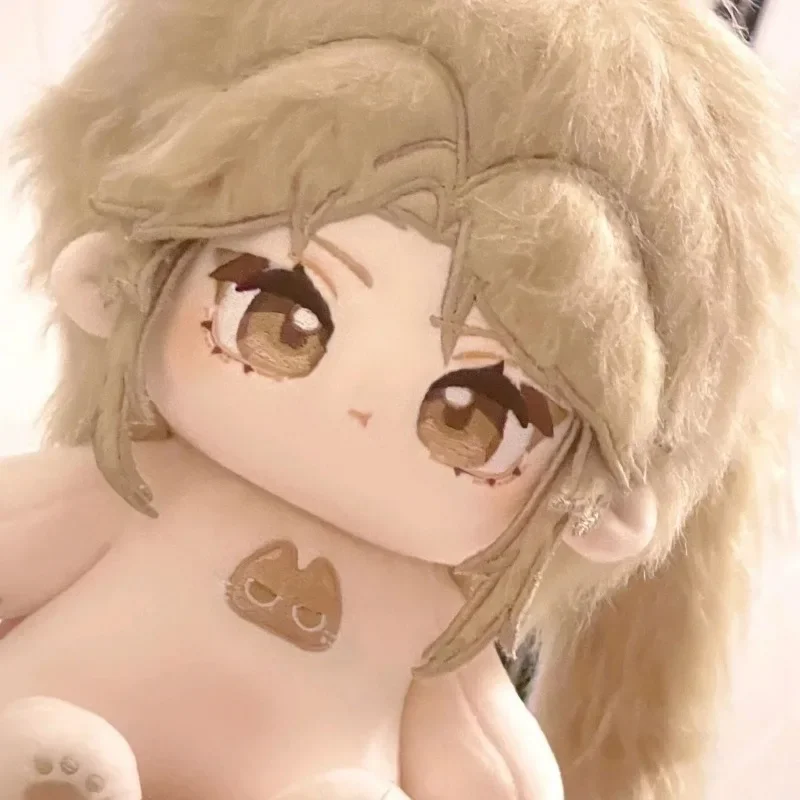 20CM Honkai: Star Rail Yanqing Anime títere muñecas de algodón figura de cola de estudiante muñeco de peluche Cosplay dibujos animados cambiar ropa Plushies