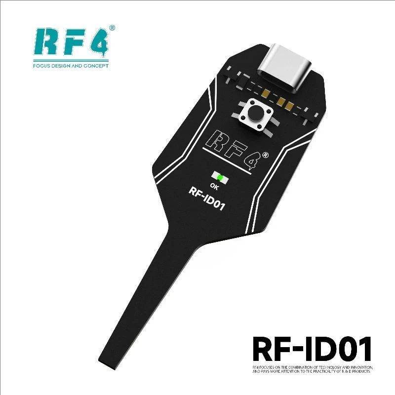 RF4 RF-ID01 Type-C Inductance Tester Electromagnetic Fault Detection Tool For Phone Motherboard Circuit Board Repair
