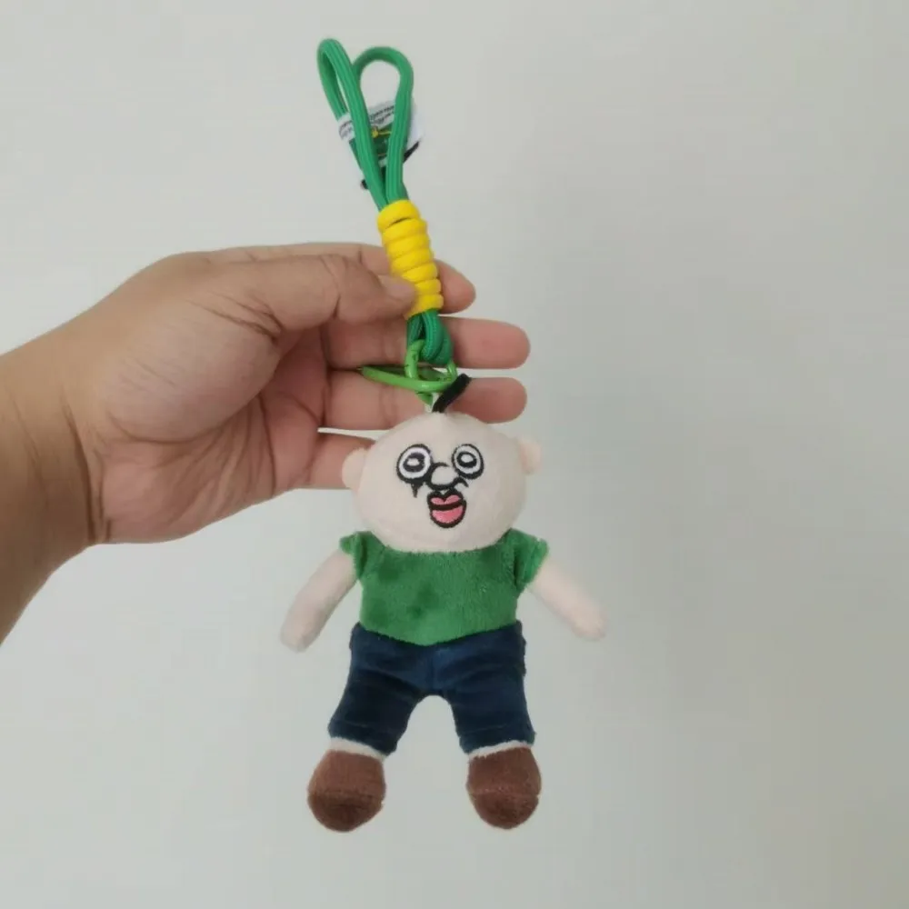 15cm Lovely Bbang Bbang&Yuzhi Plush Toy Keychain Yuzhi Soft Pendant Keyring Car Key Buckle Accessories Girl women Bag Hang Gifts