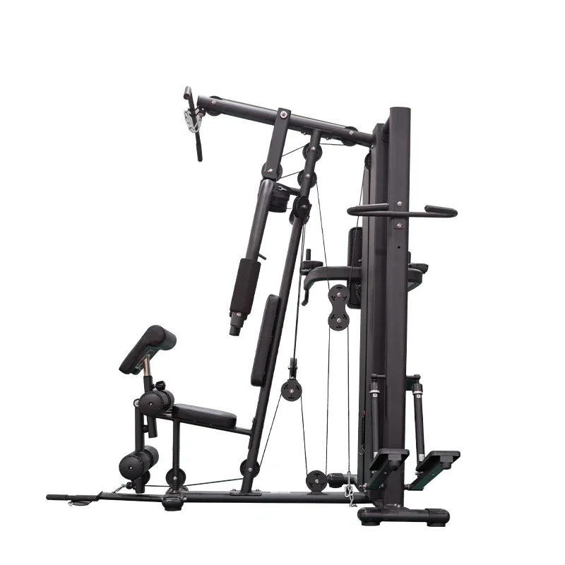High Quality Single Standing Home Gym Three-Trainer Steel Multi-Function Station for Chest Exercise