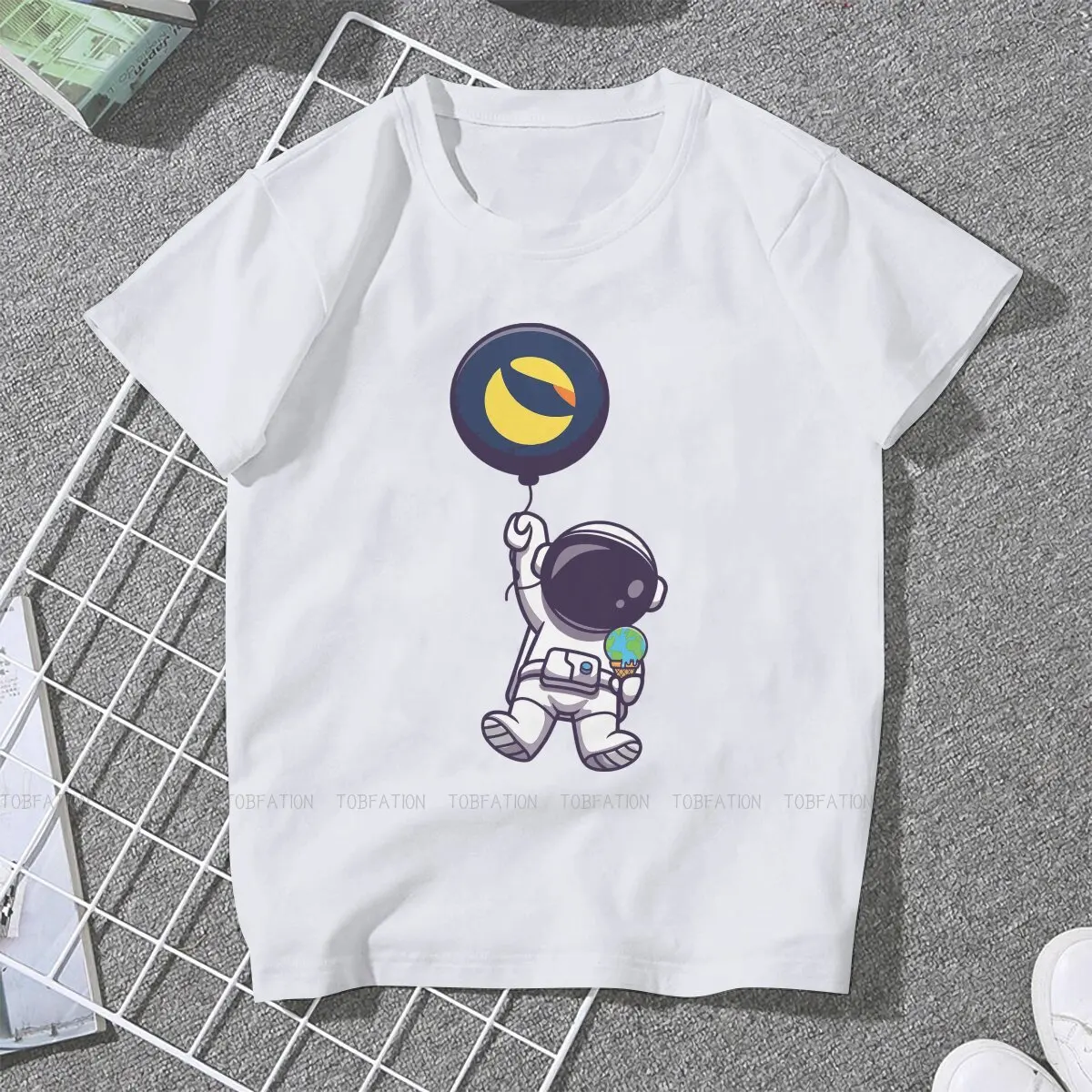 Luna Coin Virtual Currency TShirt for Woman Girl Terra Crypto Token Rocket 5XL Summer Tee T Shirt High Quality Loose