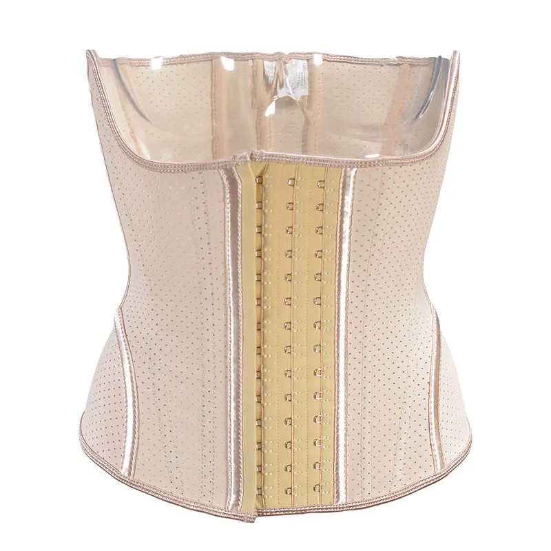 Long Torso Latex Waist Trainer Corset Body Shapewear Women 15 Steel Bone Colombian Girdles Waist Cincher Slimming Belly Sheath