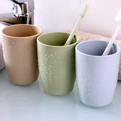 Creative Mouthwash  Travel Children's Environmental Protection Wheat Toothbrush Couple Toothbrush Cup Washing Cup