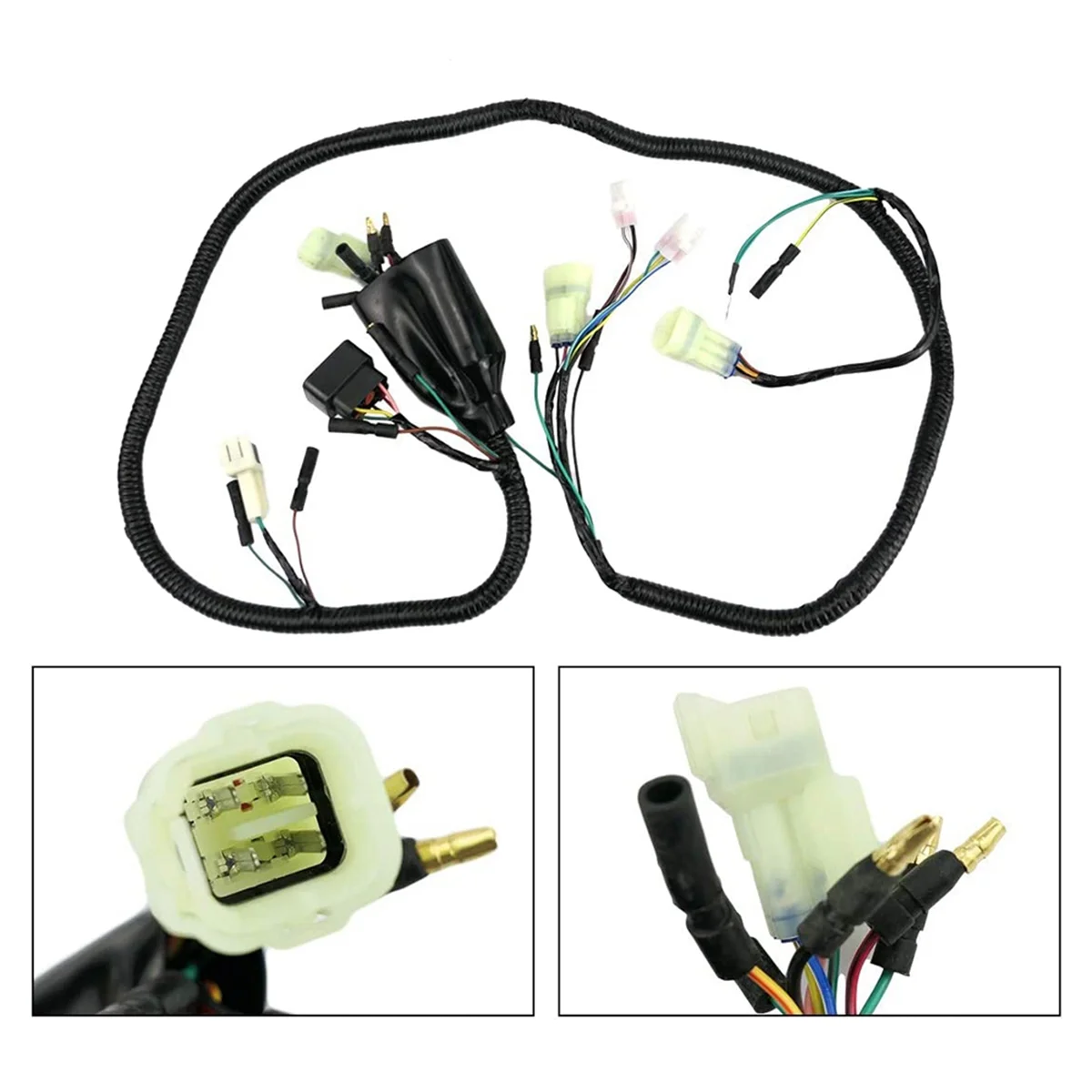 Replacement Headlight Coil Wire Harness Assy for 1999-2004 Honda ATV Sportrax 400 TRX400EX 2X4 ATV