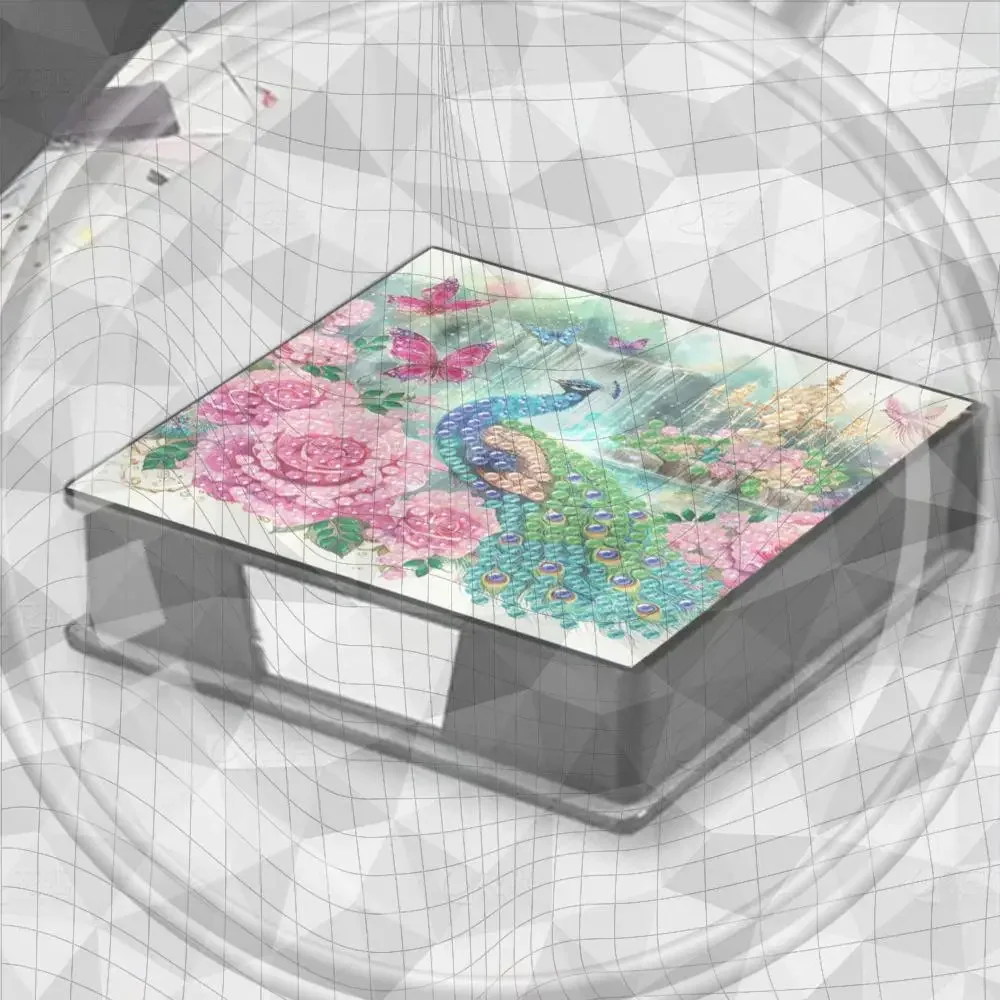 

Набор для мозаики из кожи с алмазной росписью: держатель для блокнота, коробка для заметок с 160 листами бумаги для взрослых и начинающих