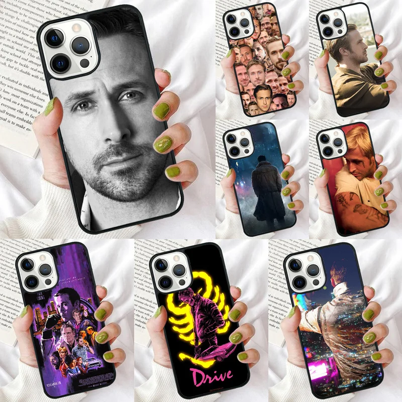 Ryan Gosling Phone Case for iPhone 16 15 14 12 13 mini PLUS X XS XR 11 PRO MAX Back Cover Fundas Shell