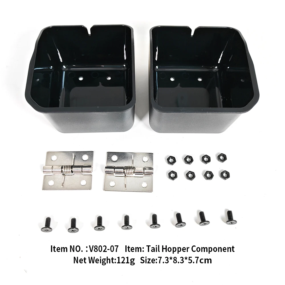 Flytec Official Original V802-07 Tail Hopper Component Spare Parts For 4 Tanks GPS RC Fishing Bait Boat V802 Pro
