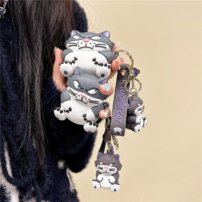 Cartoon Cinderella Cat Pendant for AirPods 1 2 3 Pro 2 Case IPhone Earphone Accessories Air Pod Silica Gel Stereoscopic Cover