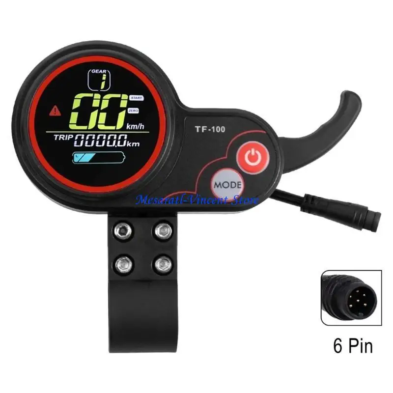 

A70F Easy To Install Electric Scooter Dashboard Provide Comprehensive Ride Statistics