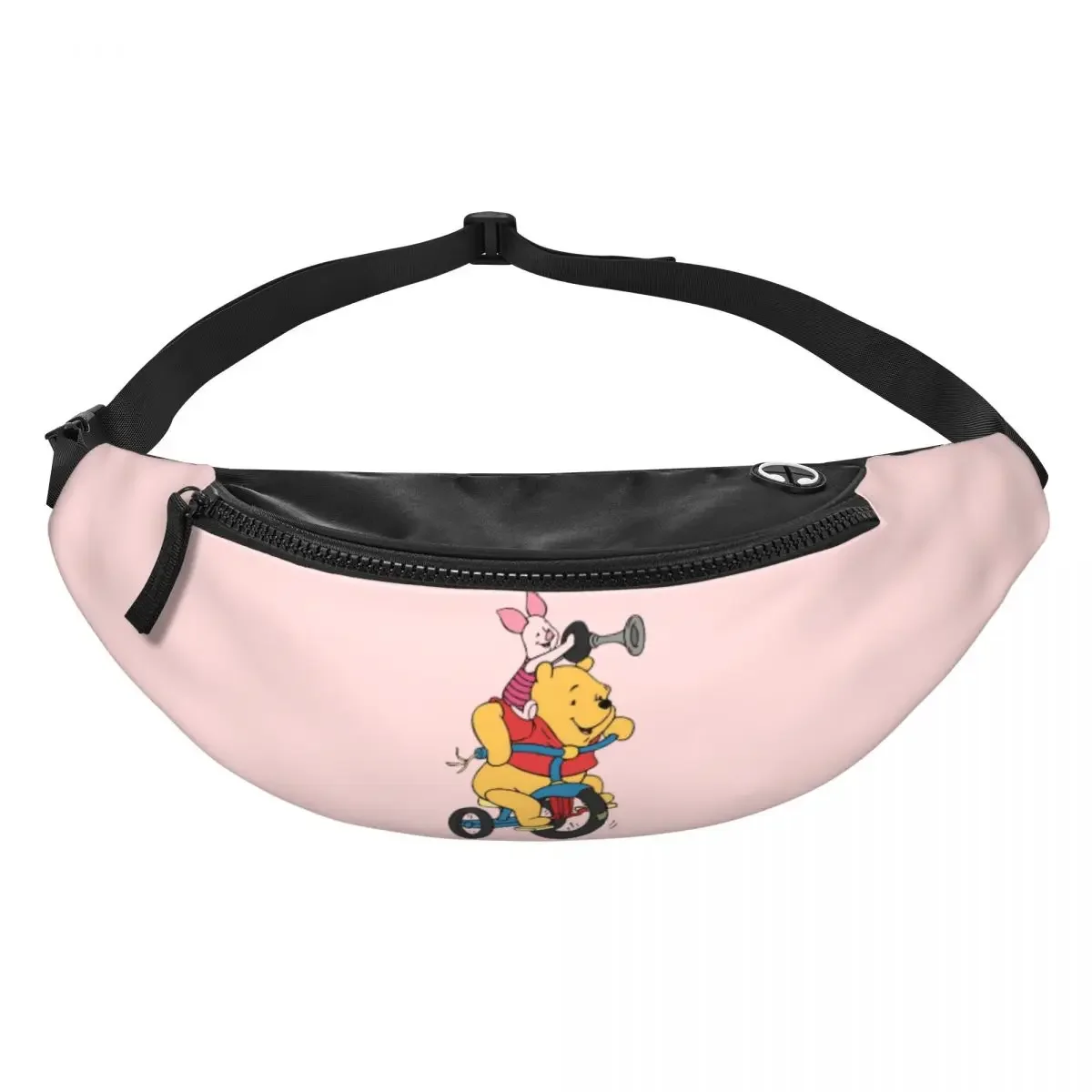 Custom My FriendsTigger Pooh   Film Fanny Bag Crossbody Waist Pack Women Men Running Phone Money Pouch