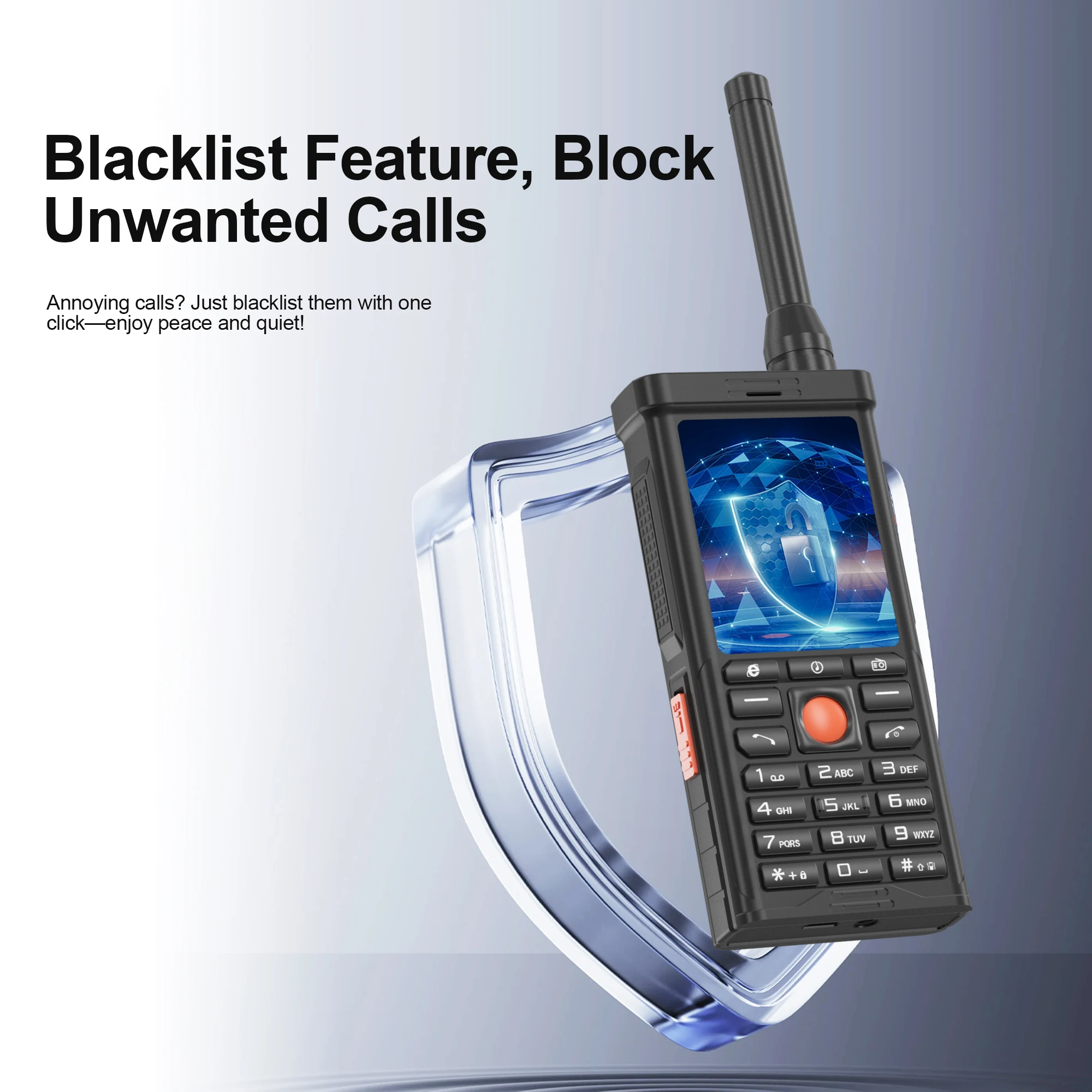 سيرفو S-G8800S لاسلكي تخاطب الهاتف المحمول ثنائي الشريحة الاستعداد 1.77 "عرض تسجيل المكالمات راديو FM القائمة السوداء ميزة زر الهواتف