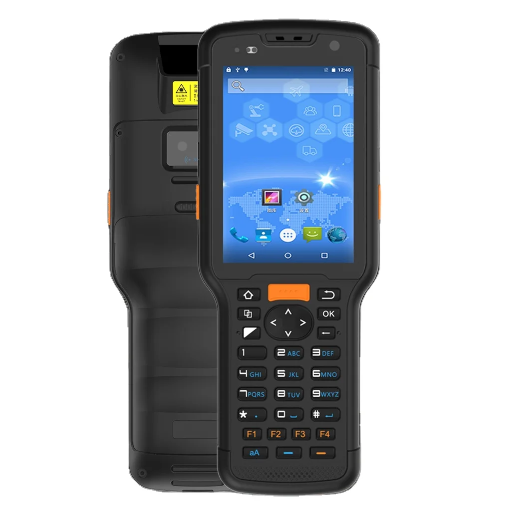 

Rugline 4G Handheld PDA 2D Barcode Scanner Wireless Wifi BT GPS Rugged Terminal Scanner Rugged Android 9.0 PDA