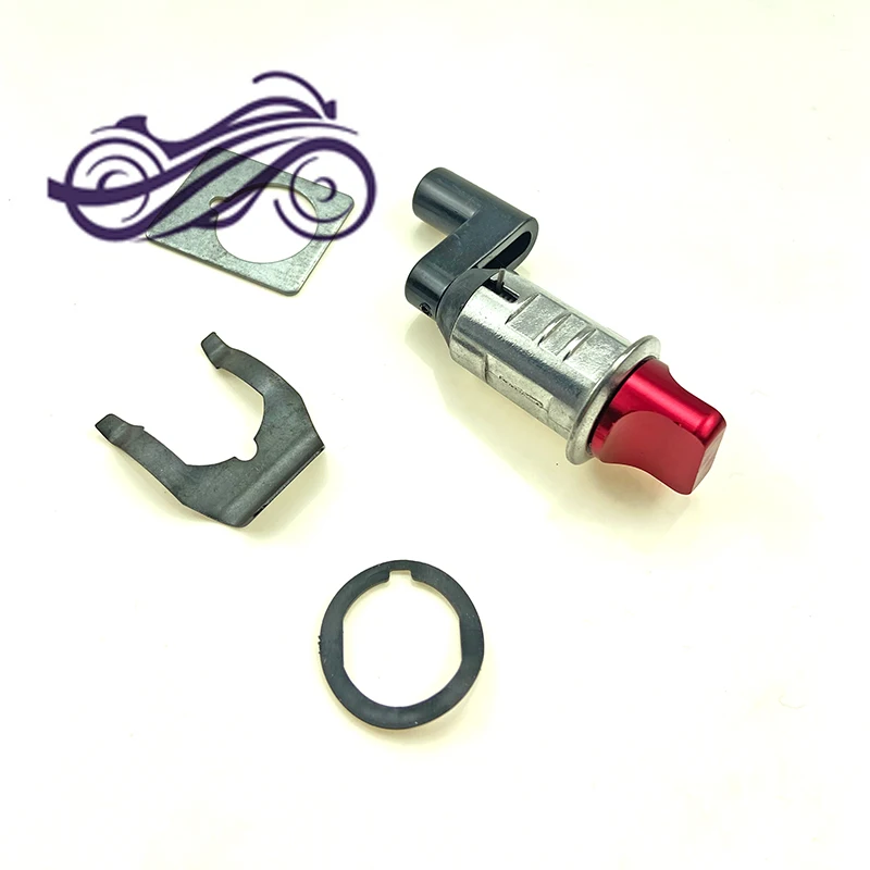 New CNC fuel Tank Lock For HONDA DIO ZX AF18 AF25 AF27 AF28 motorcycle lock SEAT LOCK TANK LOCK
