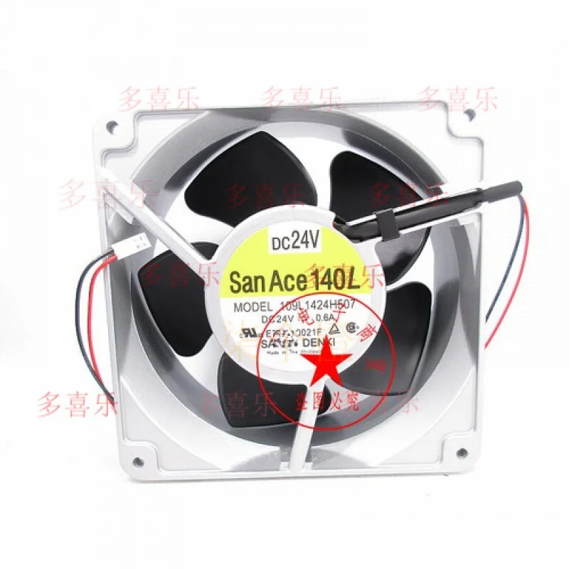 

EE для SANYO 109L1424H507 24 В 0,6 А 140*140*50 мм осевой вентилятор с алюминиевой рамой