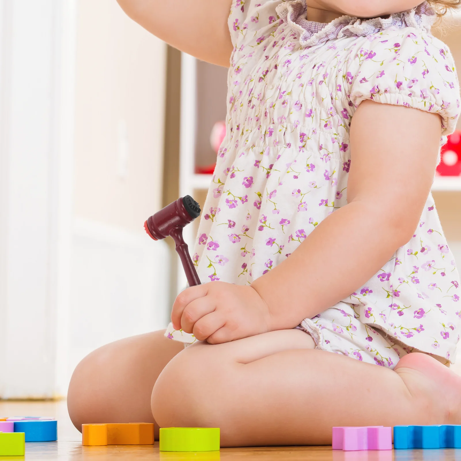 

2pcs Judge Gavel Prop: Creative Wood Stamp For Diy Journals Scrapbooking Classroom Decorative Hammer Small Mallet Stamps Craft