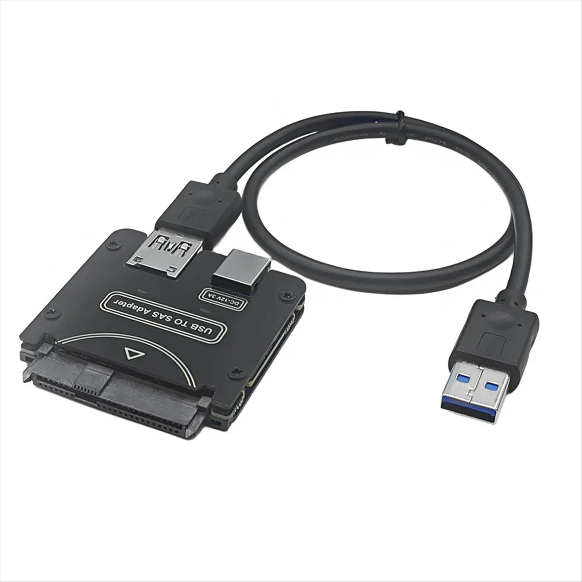 A10R USB to SFF-8482 SAS 29Pin Adapter Hard Disk Drive Raid 