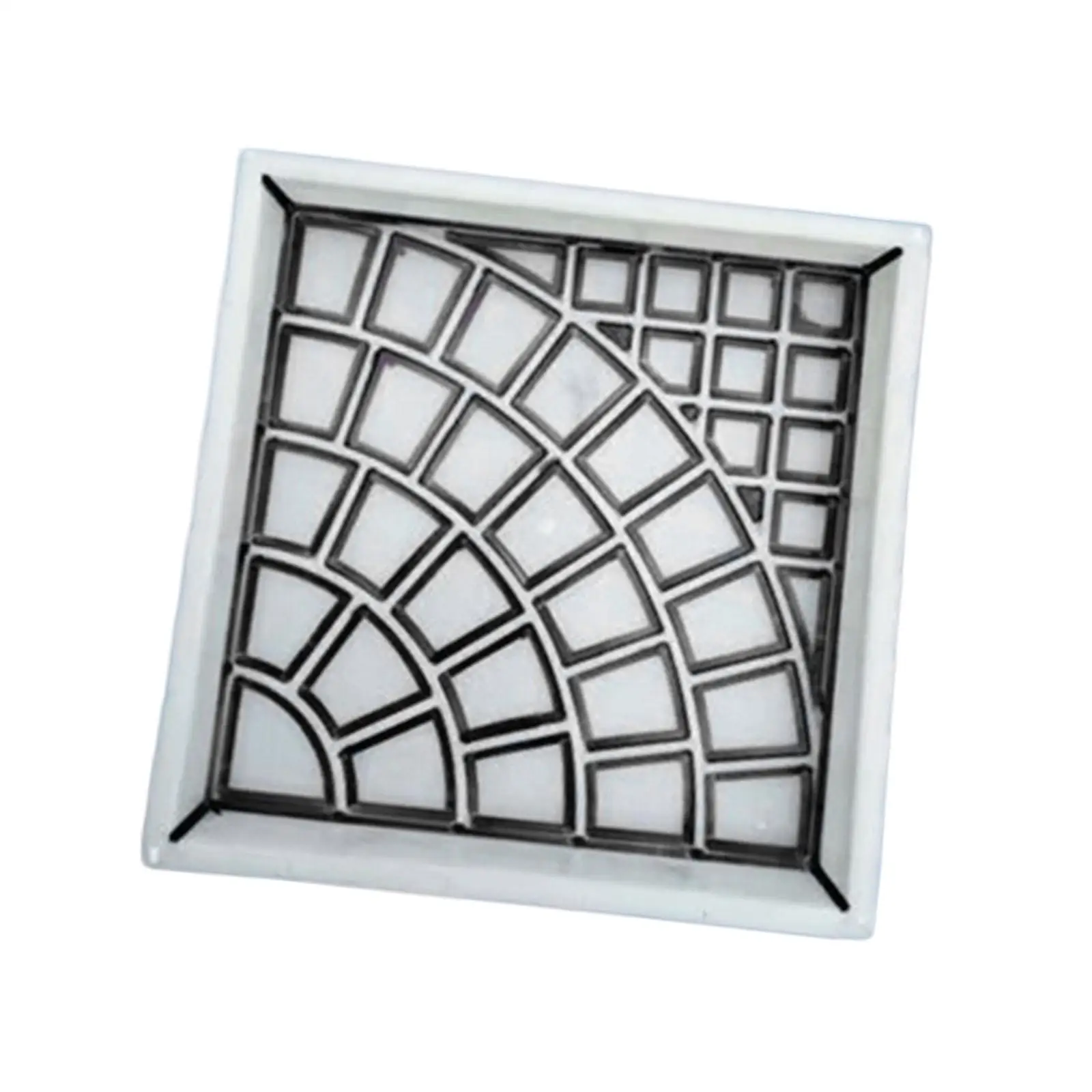 Pathway Tooling DIY Landscaping Square 25cmx25cmx4cm Landscaping Stone Forms for Outdoor Walkway Floor Tile Backyard Sidewalks
