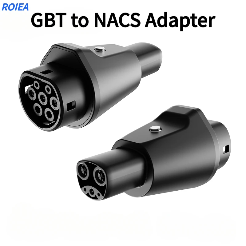 GB/T to NACS EV Charging Adapter 32A 7KW with Temperature Control Safe Fast Charging Converter for Tesla NACS Electric Vehicles