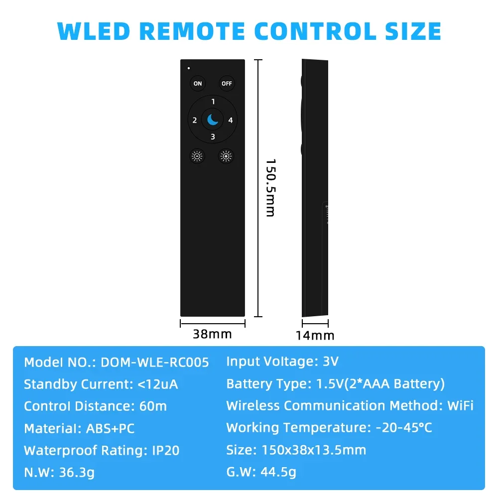 DOMRAEM ESP32 4-Kanal WLED-Controller mit 16A Sicherung & Level Shifter, Sound-Sync-kompatibel mit WS281x Digital RGB IC LED-Streifen – Detail 2