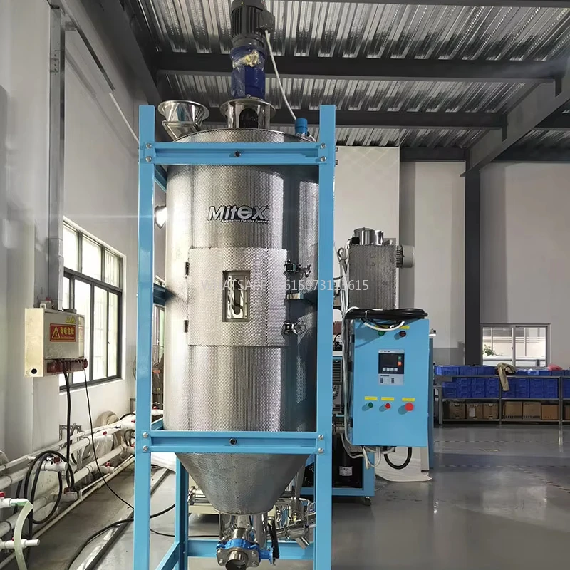 Cristallizzatore di scaglie di plastica di buona qualità all'ingrosso per evaporatore di vuoto industriale per apparecchiature di cristallizzazione PET