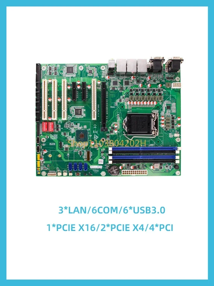 Industrial ATX Main Board B560 Industrial Control Server Visual Automation 3 Network Port 1011Generation707Main Board Multi-PCIE