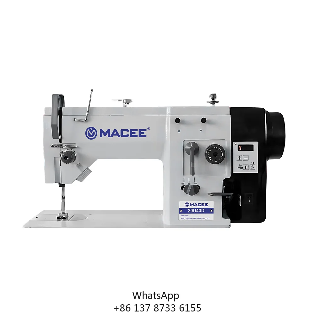 20U43D Complete Set Direct Drive Flat-bed Industrial Sewing Machine Zigzag
