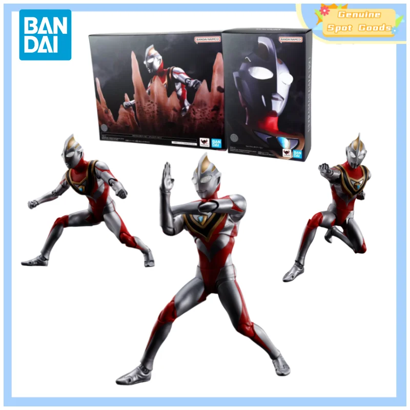 

Genuine Bandai Ultraman SHF Gaia V2 Anime Action Figures Model Figure Toys Collectible Gift for Toys Hobbies Kids