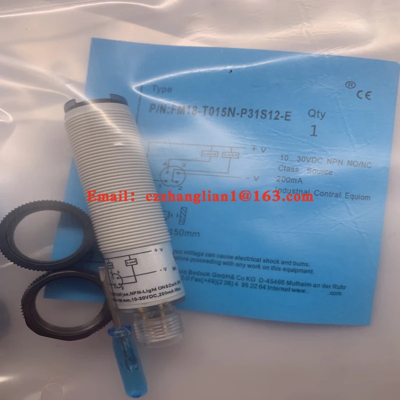 Photoelectric switch FM18-T015N-P31P2 FM18-T015P-P31P2 FM18-T015N-P31S12-E FM18-T015P-P31S12-E  Complete models brand new