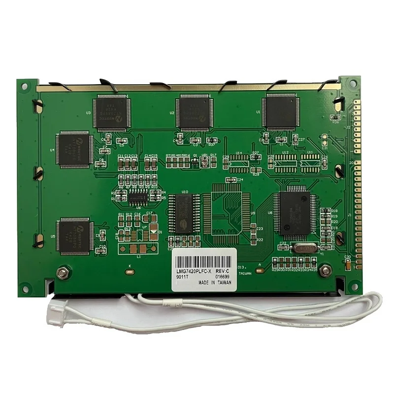 5,1 cala dla HITACHI LMG7420PLFC X Industrial Blue Panel wyświetlacza LCD LMG7420PLFC-X