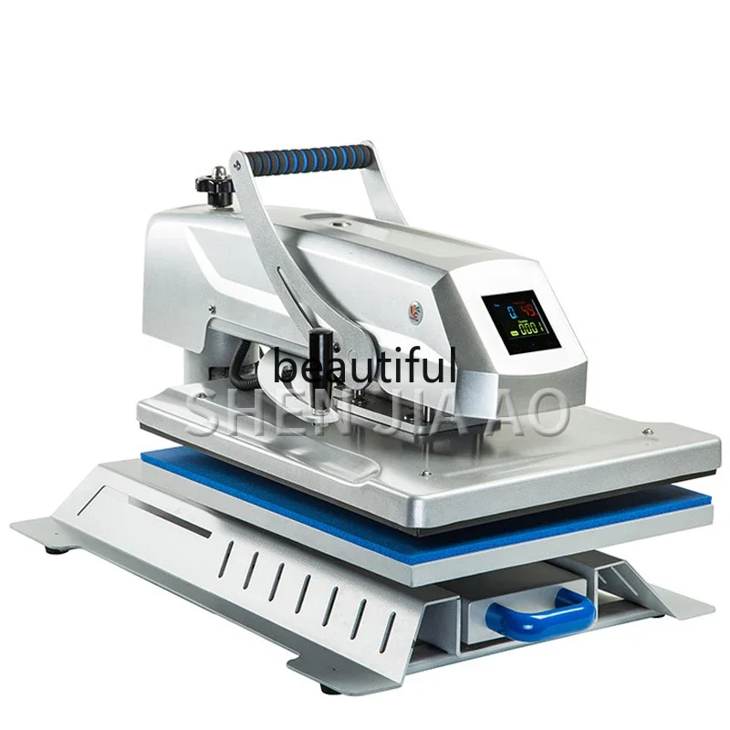 CK1804 Manual Heat Press Machine Direct Shake Head Heat Transfer 38*38cm Multi-function  110/220V 1PC