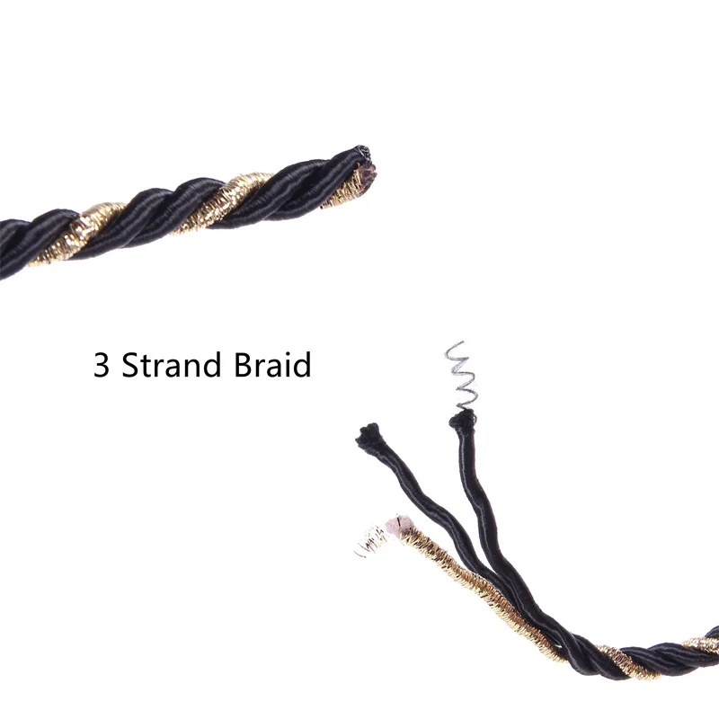 Gold Thread Bundled Twist Rope, Hand Cord, Decorative, Factory Direct Sales, 5mm, 10 m