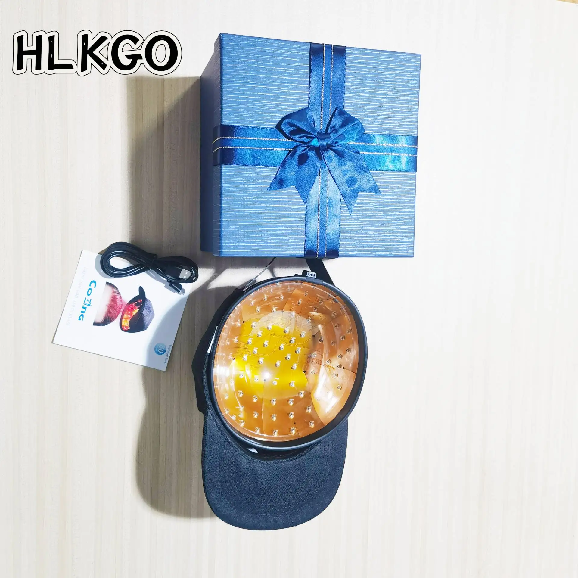 

650nm Near Infrared 96 Diodes Hair Growth Cap Red Light Therapy Helmet For Scalp Health Fast Hair Regrowth