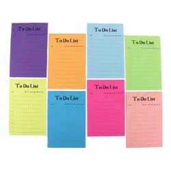 Planner Studing Planning Weekly Daily Planner To Do List Sticky Pad Timetable Notepad Schedule Memo Pad Checklist Notepad