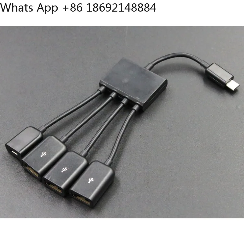 

With switch charging function, one to four, mobile phone multi-function