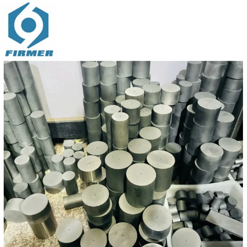 1pc Height 20-70mm Diameter 30-80mm YG20 Cemented Carbide Round Mold Wear Resistant Stamping Cylindrical Carbide Steel Plate
