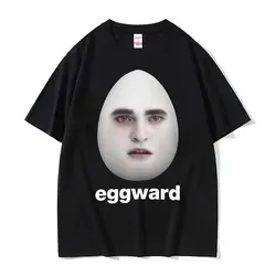 T-shirt manches courtes homme et femme, 100% coton, humoristique et décontracté, Edward Cullen, Twilight Eggward