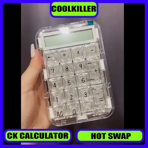 CoolKiller Ck75 personnalisé clavier numérique calculatrice filaire multifonctionnel mode double Mode Support prise chaude numéro clavier