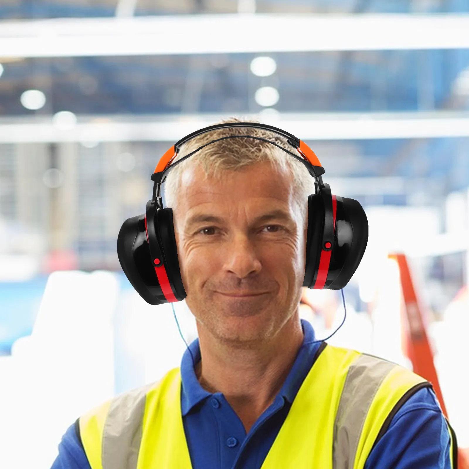 Noise Canceling Muffs For Adults Over Ear Hearing Protection Earmuff Workshop Concerts Adjustable Durable Isolation - view 5