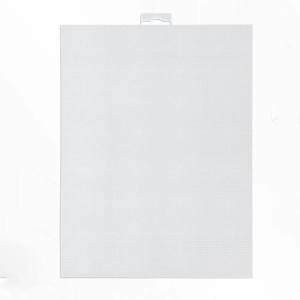 

DIY Crafting 14CT Bag Mesh Grid Plastic 28x21CM Mesh Canvas White Black Bag Rug Acrylic Yarn Crafting Knit