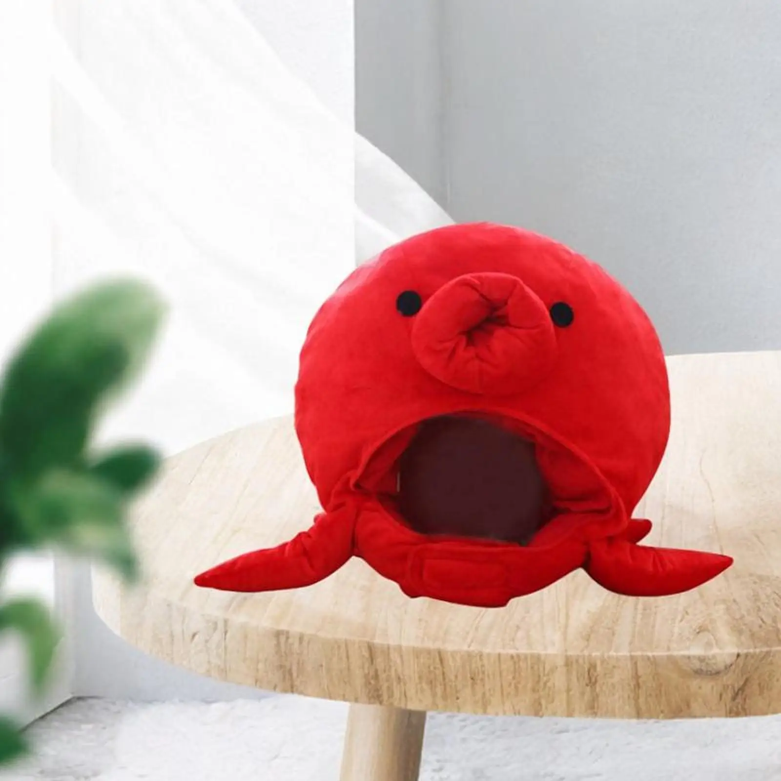 Octopus Hat Cosplay Creative Toy Animal Hat for Halloween Party Birthday Holiday