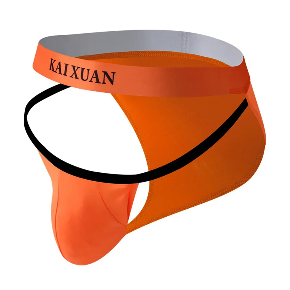 

Breathable Briefs Ice Silk Briefs Classic Style Comfort Fit High Fork Design S-XL Size Range Ultra-thin High Fork Underpants