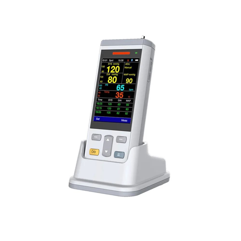 EPSEN Handheld Monitor Veterinary Animal Pet Vital Signs Monitor Blood Pressure Temperature Multi-parameter Monitor